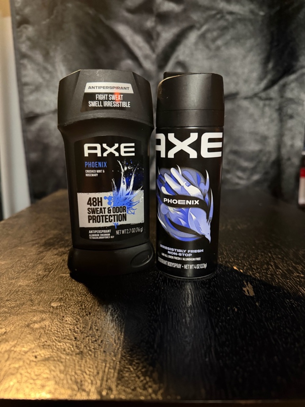 AXE Phoenix Men's Antiperspirant & Deodorant Set - Black/Blue